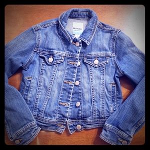Old Navy Cropped Jean Jacket